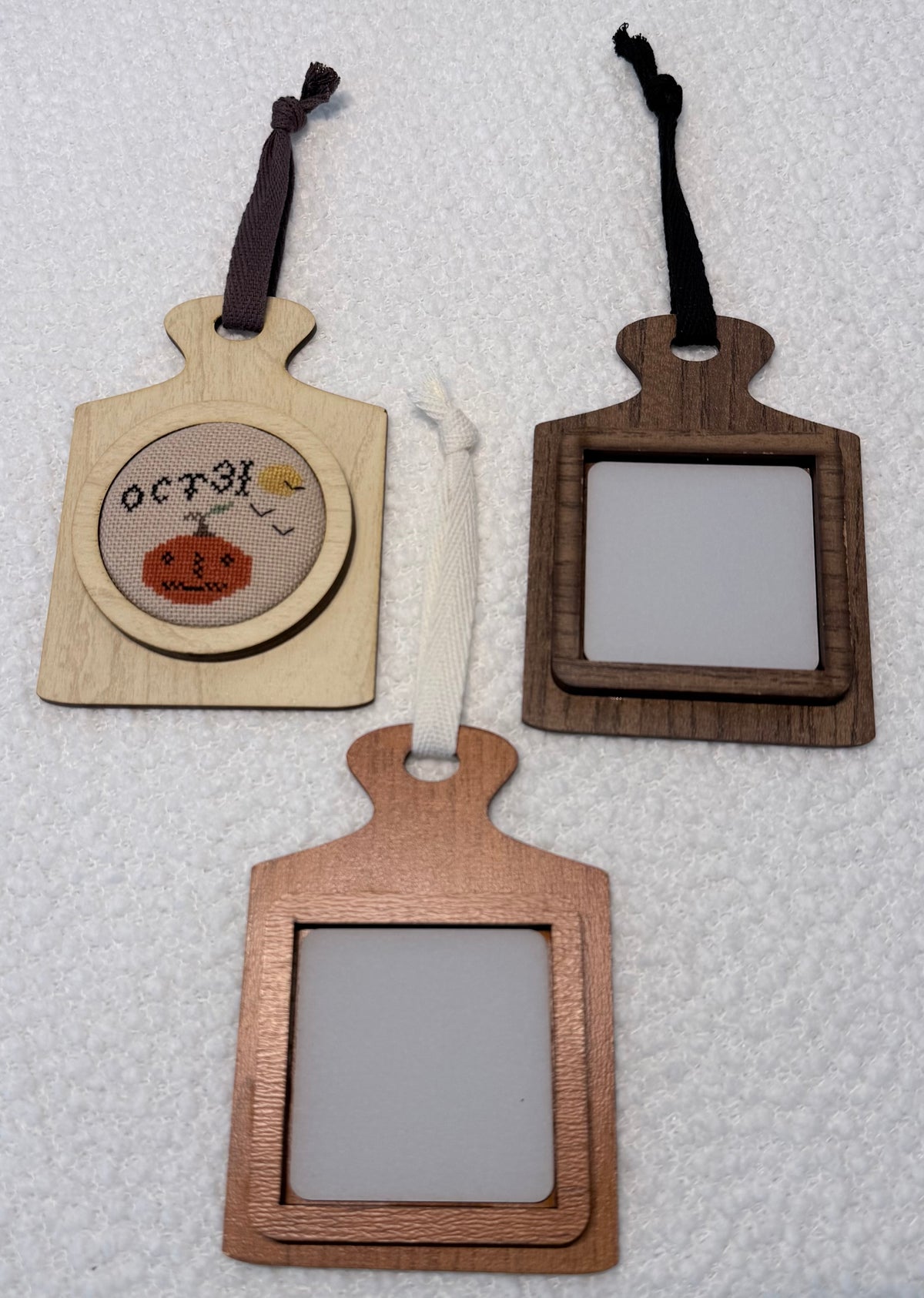 The Finisher's Keepsake Ornament Frames